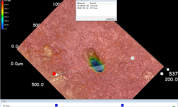 點(diǎn)蝕坑形貌 點(diǎn)蝕坑形貌
